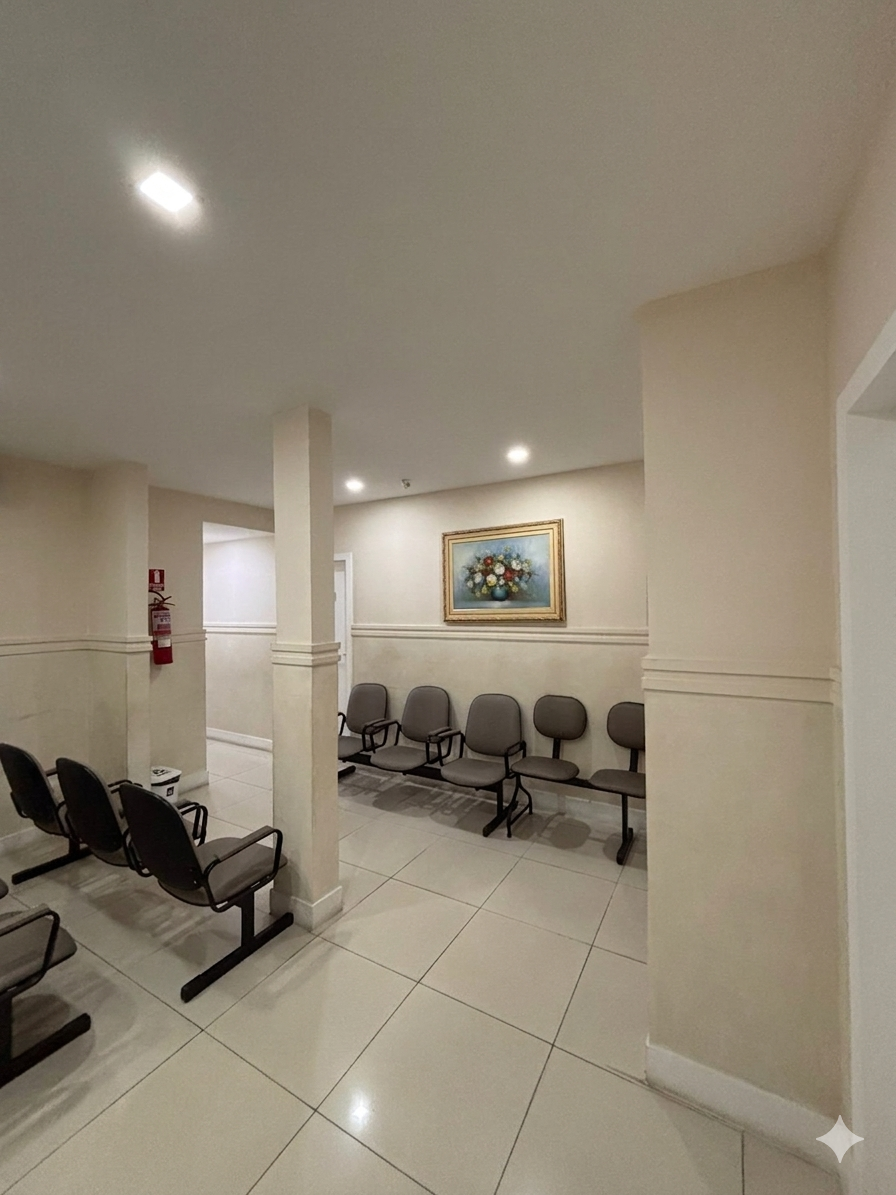 Sala de espera da Clínica Septem